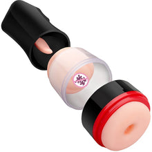 Load image into Gallery viewer, Deep Throat Aircraft Cup Men's Intelligent Speech Warming Foreign Trade Vibration Masturbation Adult Sex Products Issuing