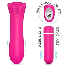 Load image into Gallery viewer, Mini Women's Vibrating Stick Bullet Mini Av Stick Bullet Funny Egg Jumping Massage Stick