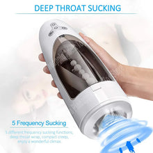 Load image into Gallery viewer, Spins And Sucks The Plane Cup Men's Masturbator Makes A Sound Charging Hands-free Ball