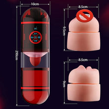 Load image into Gallery viewer, Men's Airplane Cup Masturbator Oral Love Deep Waiting Tongue Oral Sex Cup